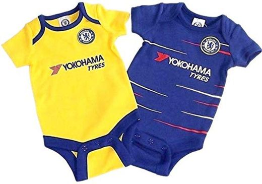 Chelsea Kit Bebé Monos Bebé Camisetas 2u. Home & Away Nueva Temporada