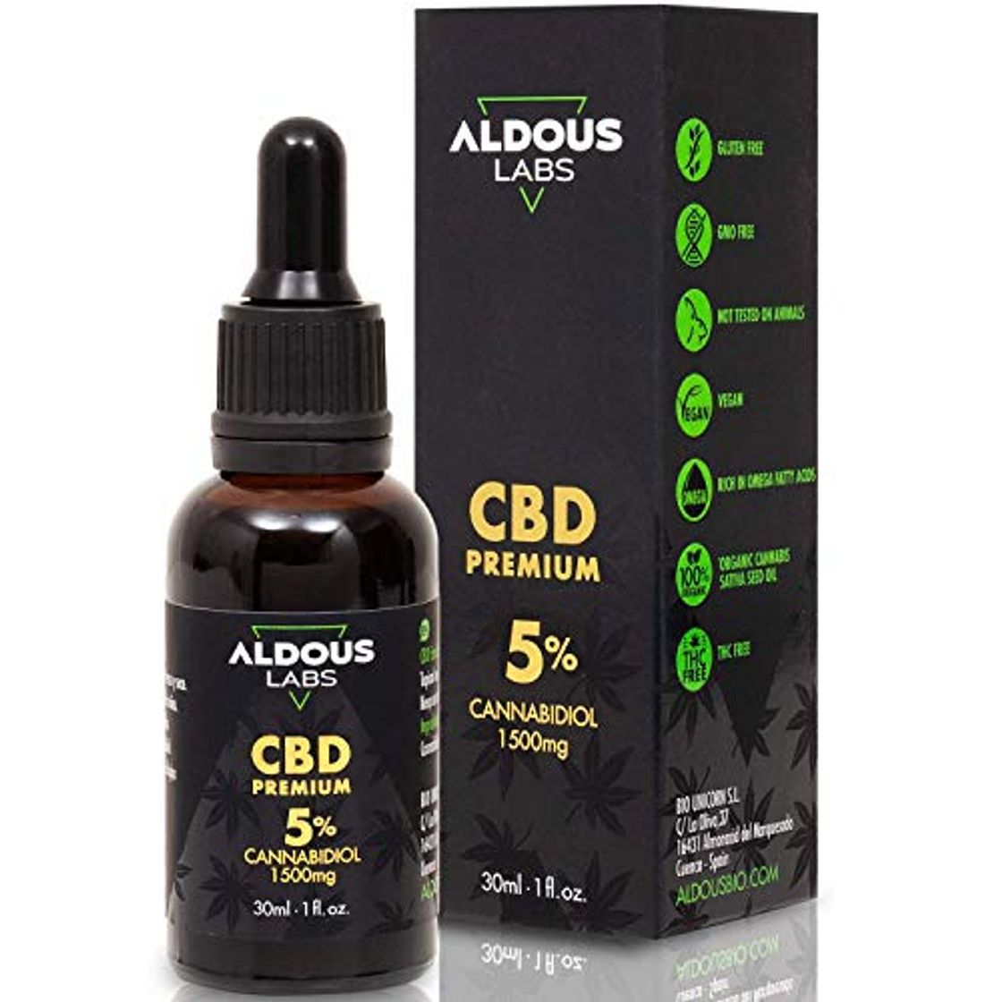 Producto Auténtico CBD Oil 5%