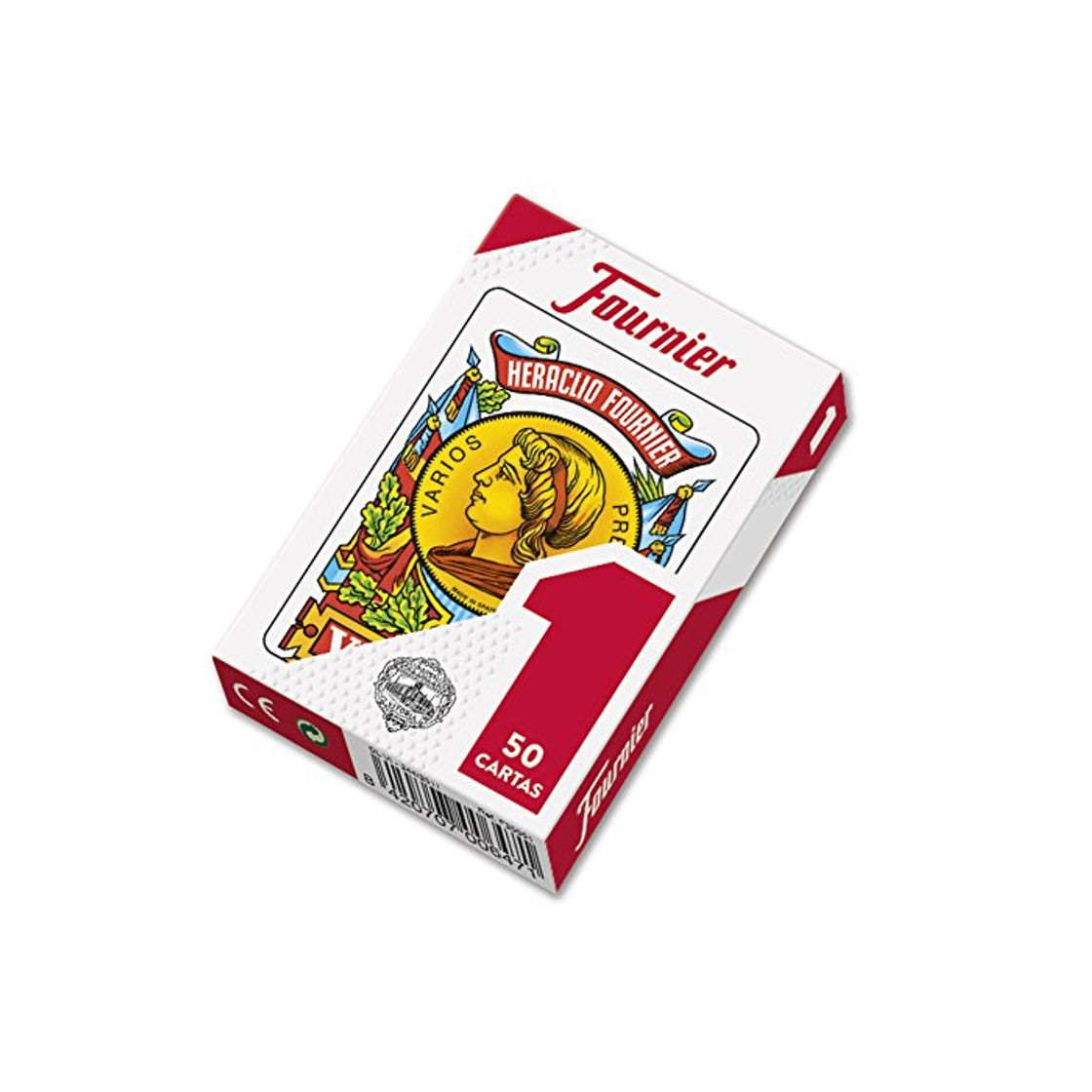 Social Fournier F20991 - Baraja española Nº 1, 50 cartas, surtido