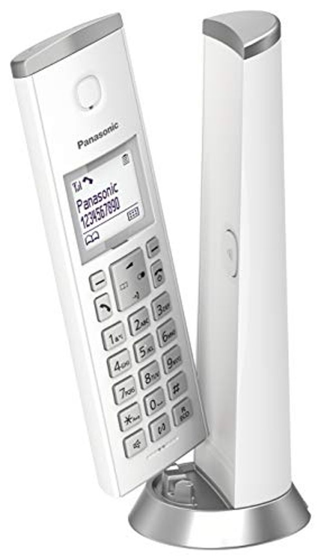 Lugar Panasonic KX-TGK210 - Teléfono Fijo Inalámbrico de Diseño