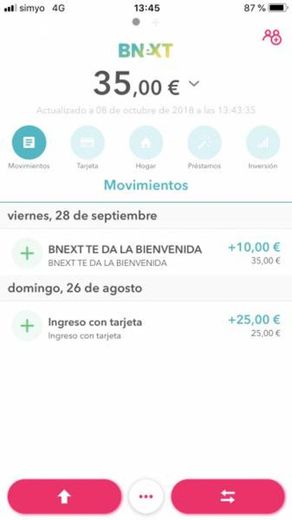 Bnext banca móvil que regala 100 pesos por referido