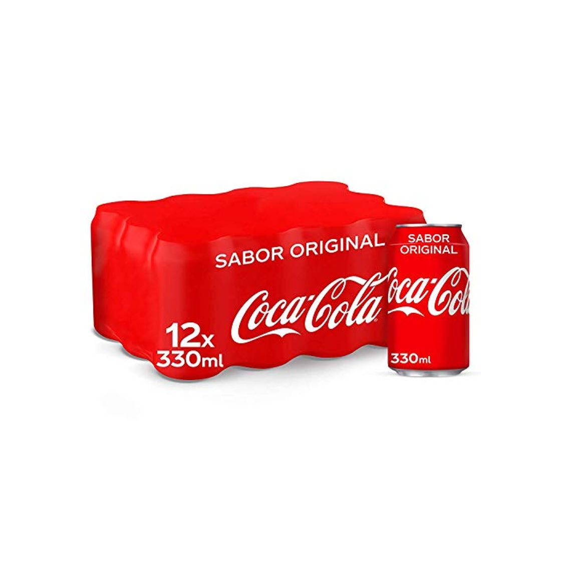 Social Coca-Cola - Regular, Refresco con gas de cola, 330 ml