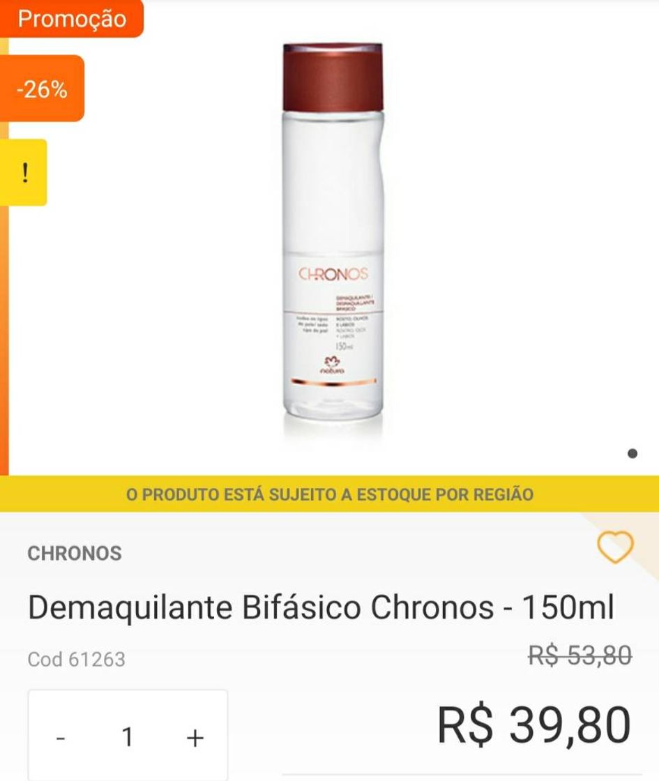 Products Demaquilante bifásico Chronos