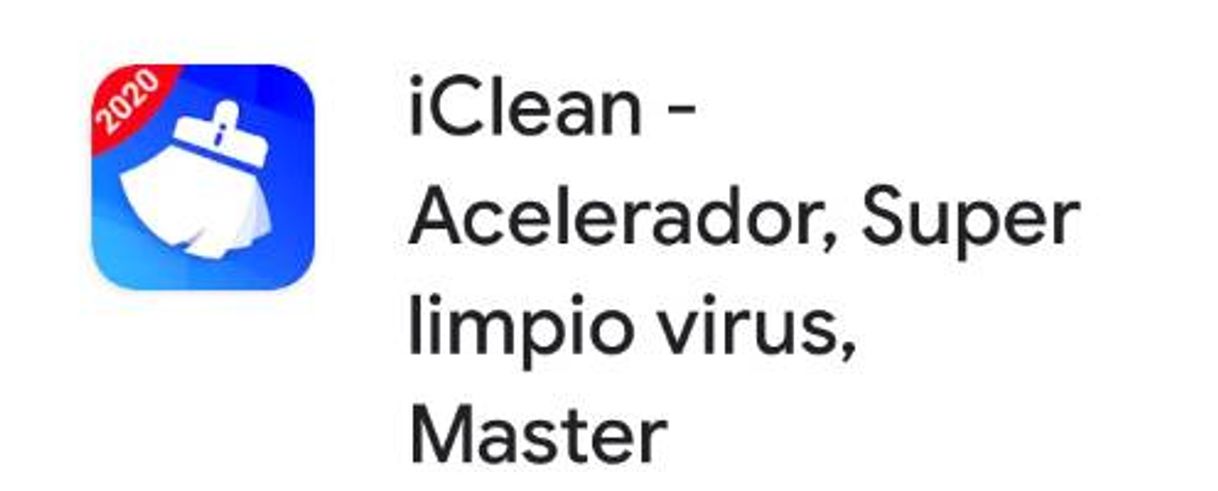 App iClean - Super Virus Cleaner, limpiador de móvil.