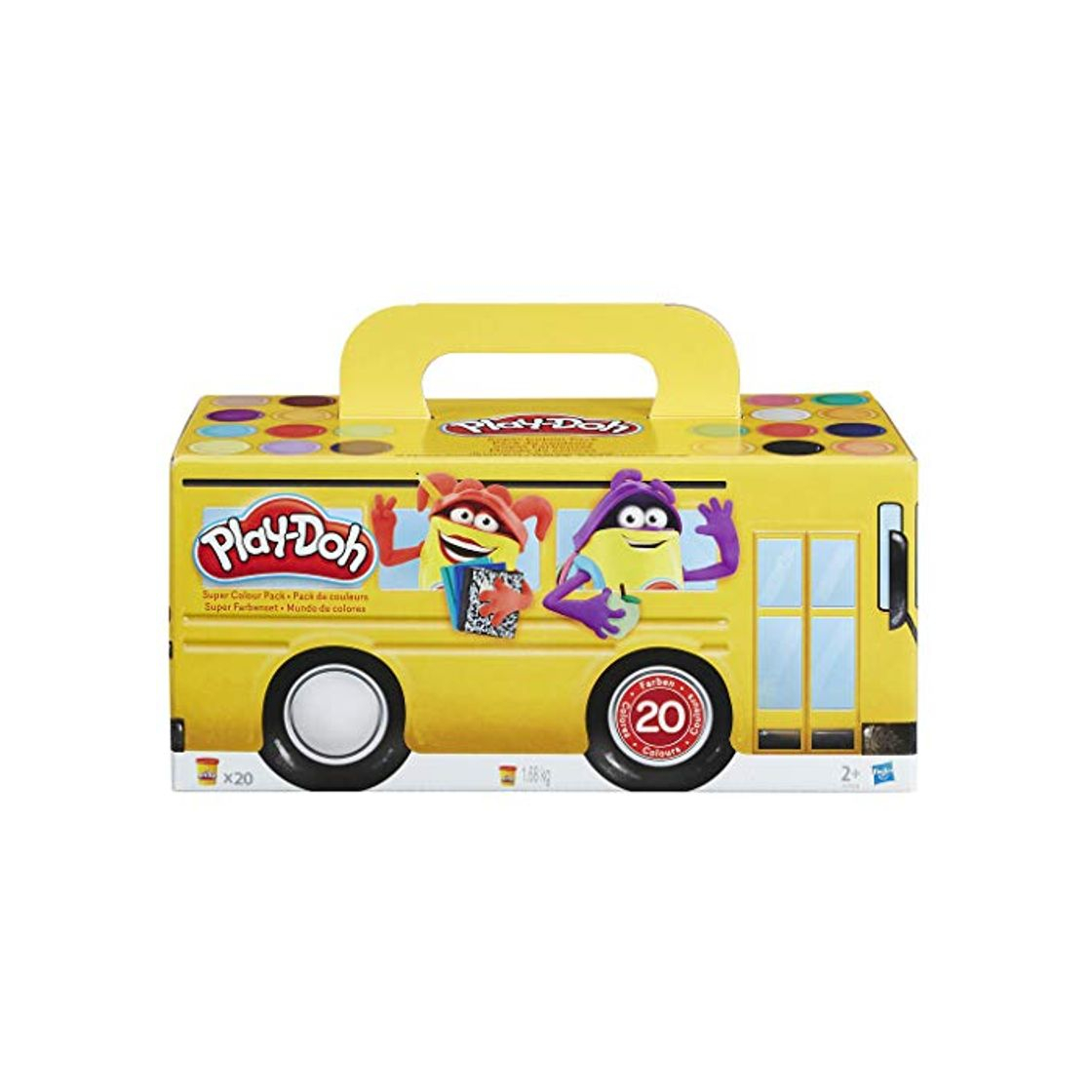 Social Play-Doh-A7924EU6 PDH Core Plastilina, play-doh, color surtido