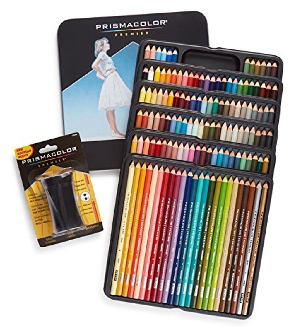 Social Prismacolor Premier lápices de colores, suave Core, 132 unidades