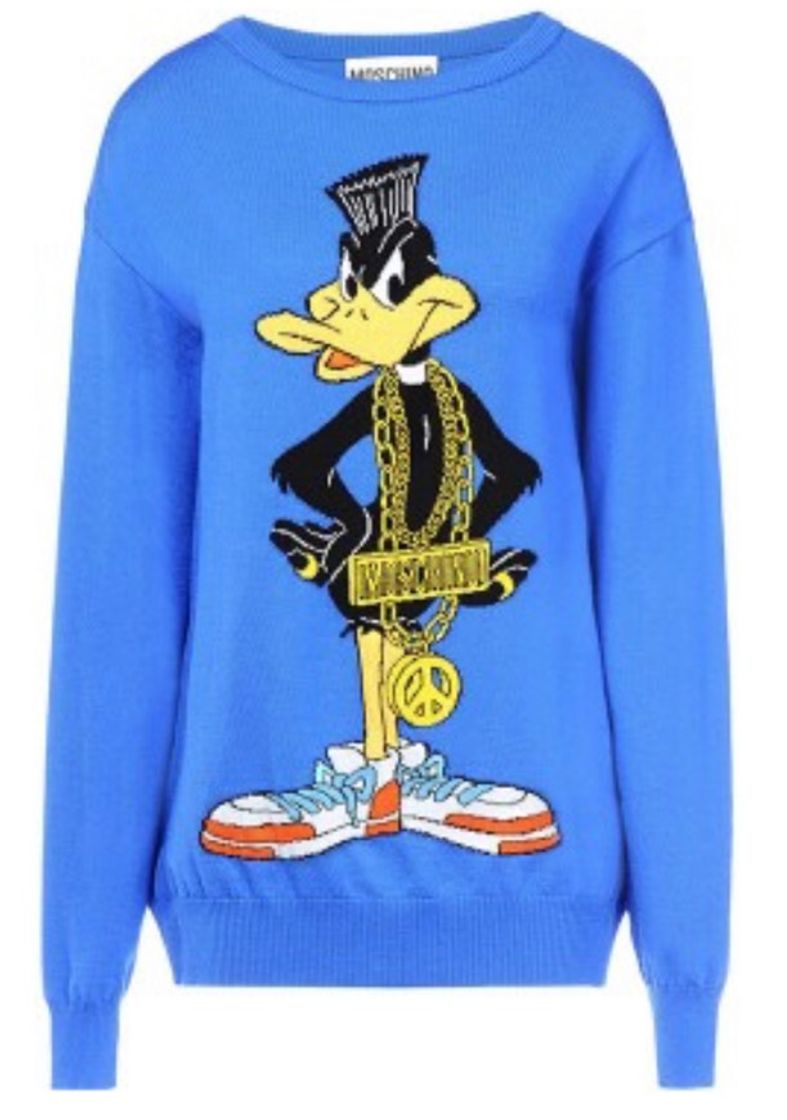 Social Sueter Daffy Duck by Moschino