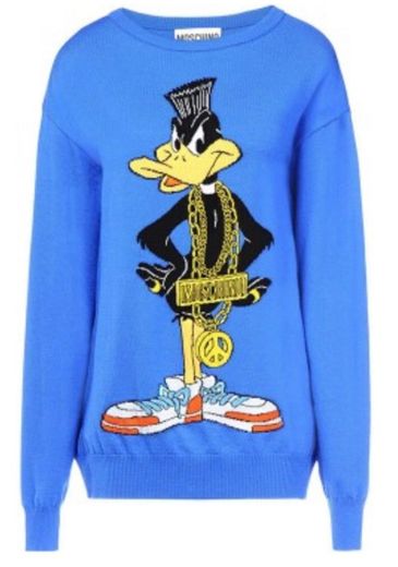 Sueter Daffy Duck by Moschino