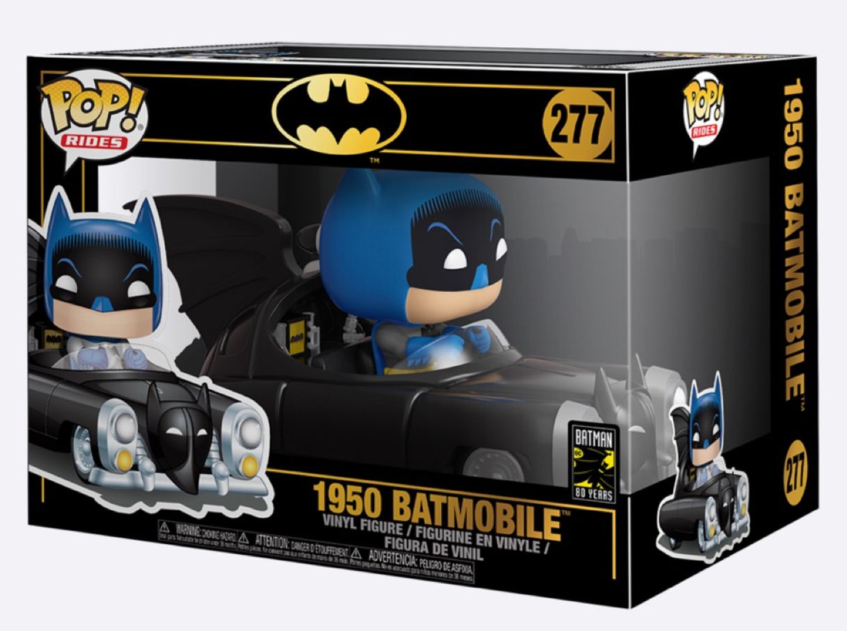 Social 1950 Batmobile - Batman 80th | Funko