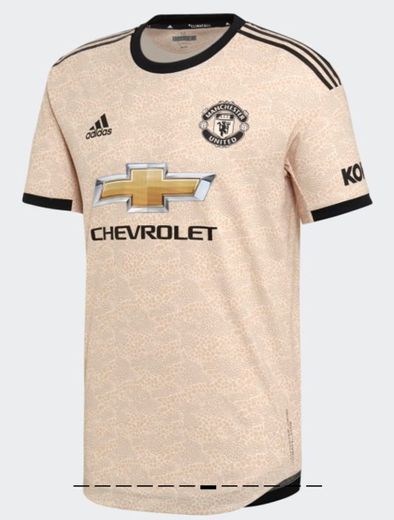 adidas Manchester United Away Authentic Jersey - Beige