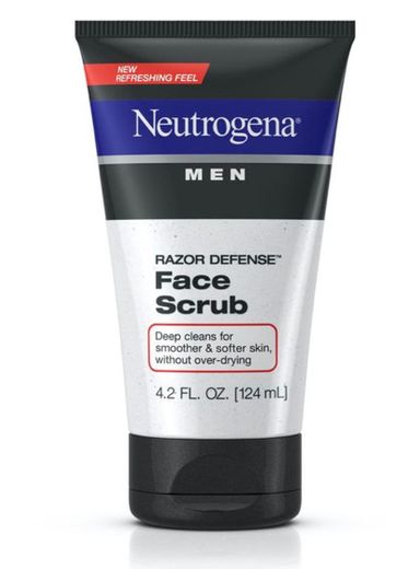 Men Razor Defense™ Face Scrub | Neutrogena®