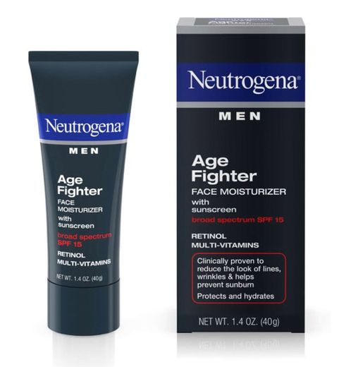 Men Age Fighter Face Moisturizer with SPF 15 | Neutrogena®