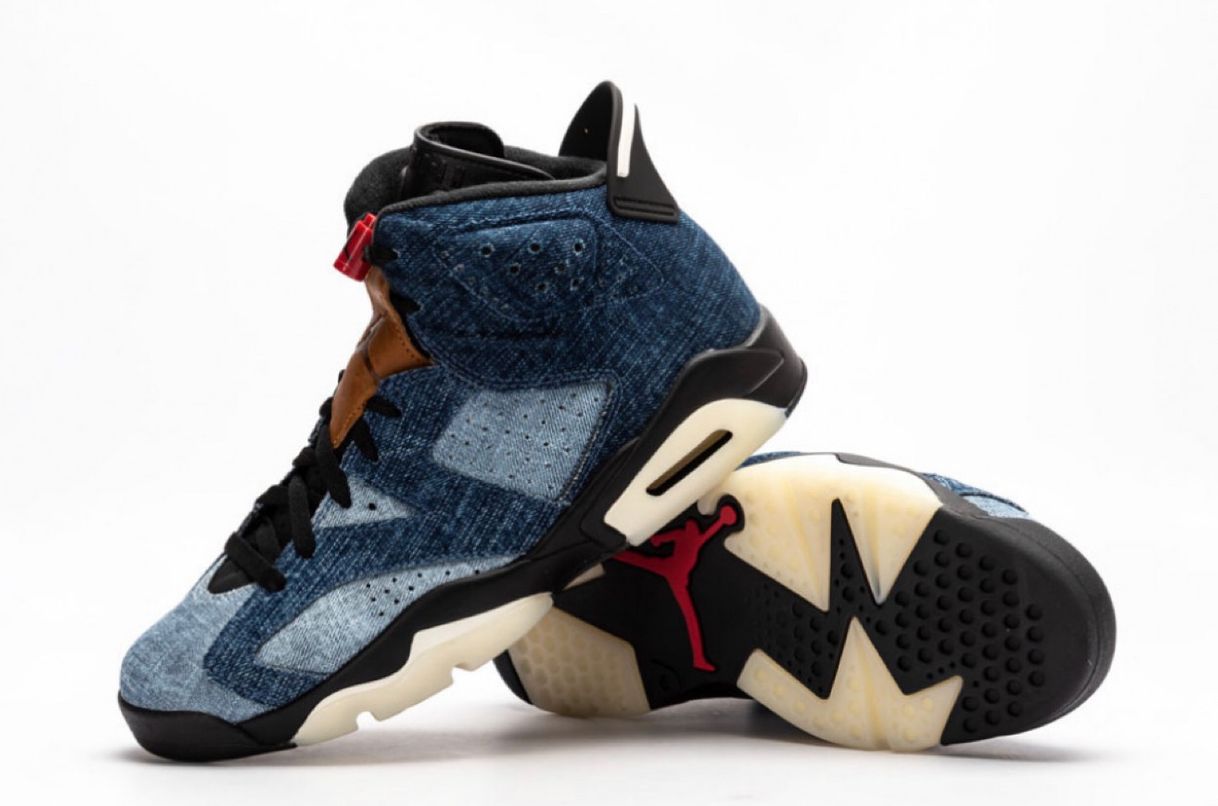 Social Air Jordan 6 Retro Blue & Black