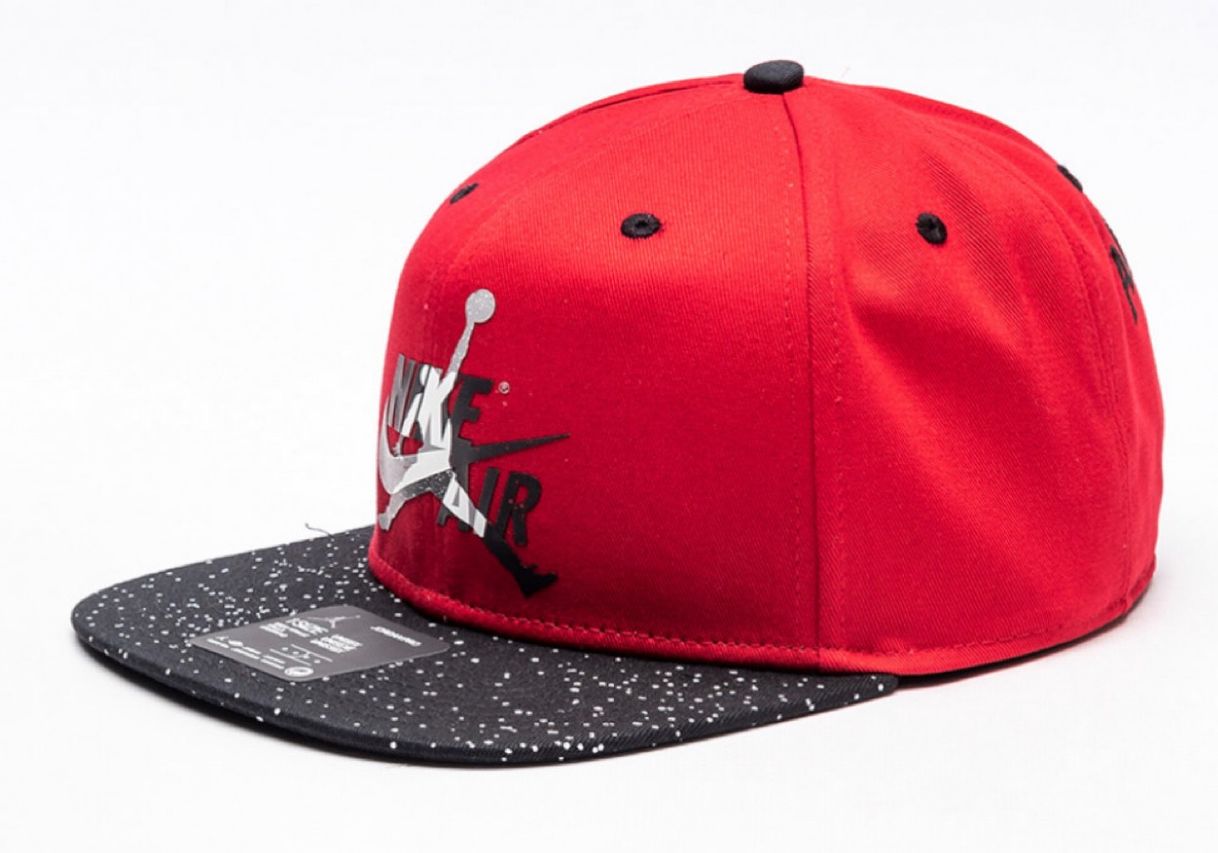 Social Gorra Air Jordan Pro Cement Unisex Negro y Rojo 