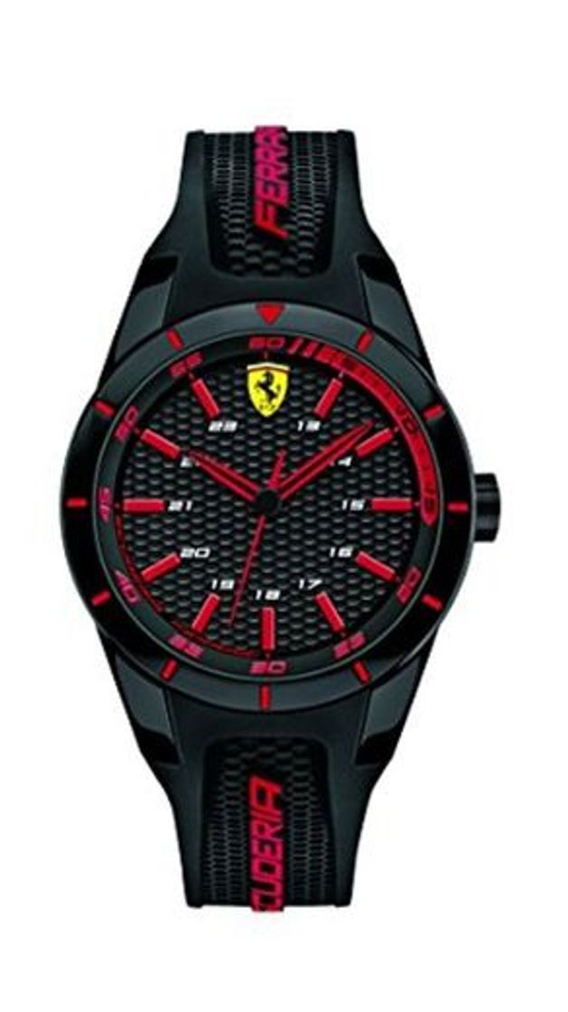 Product Ferrari 0840004 RedRev - Reloj analógico de pulsera para hombre