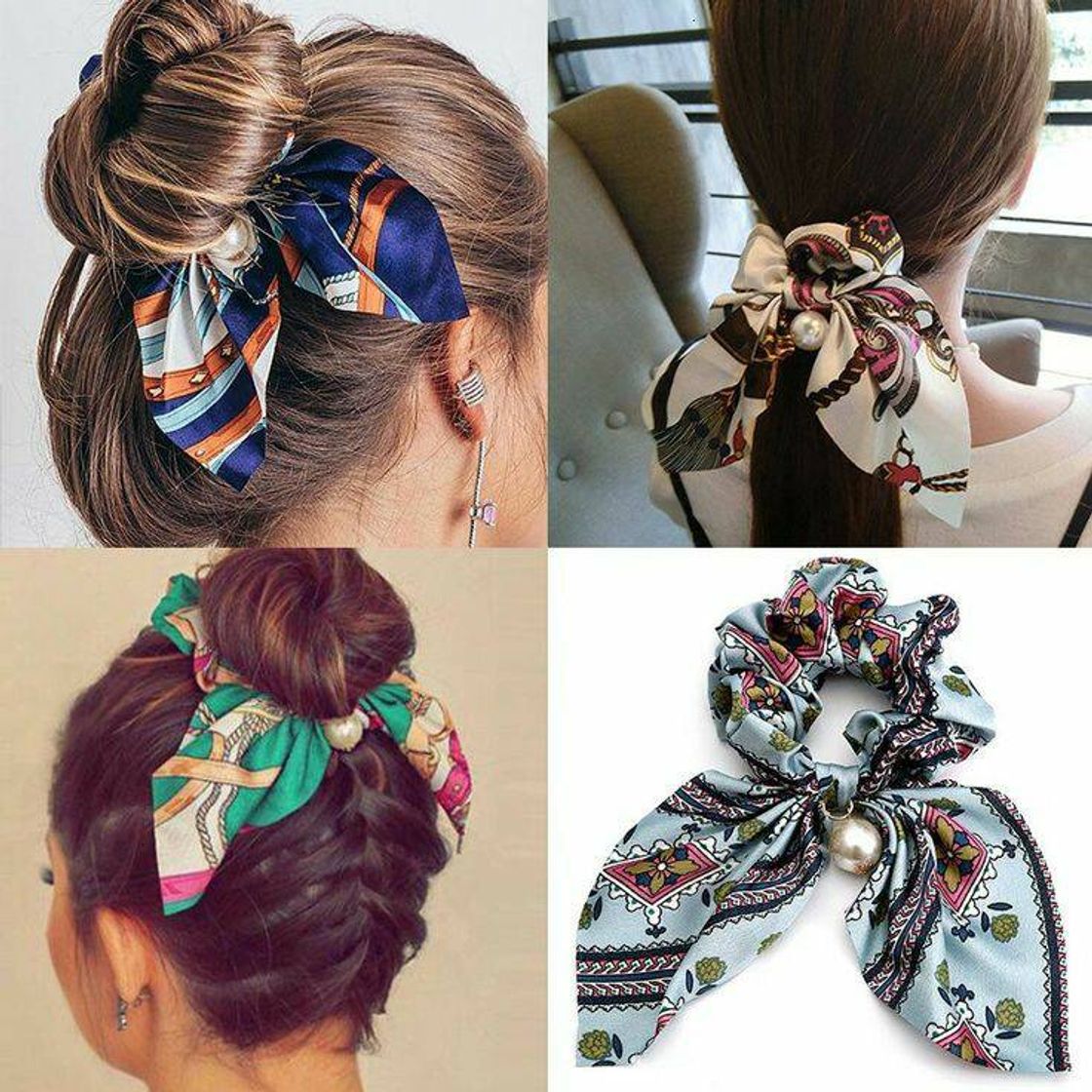 Social Scrunchies da ali express 