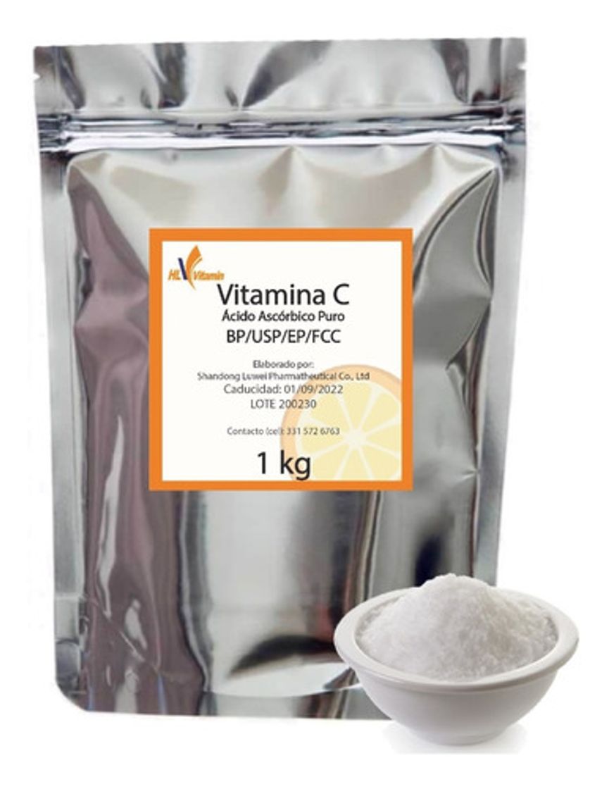 Moda Vitamina C (ácido Ascórbico Usp) Puro 1 Kg - Mercado Libre México