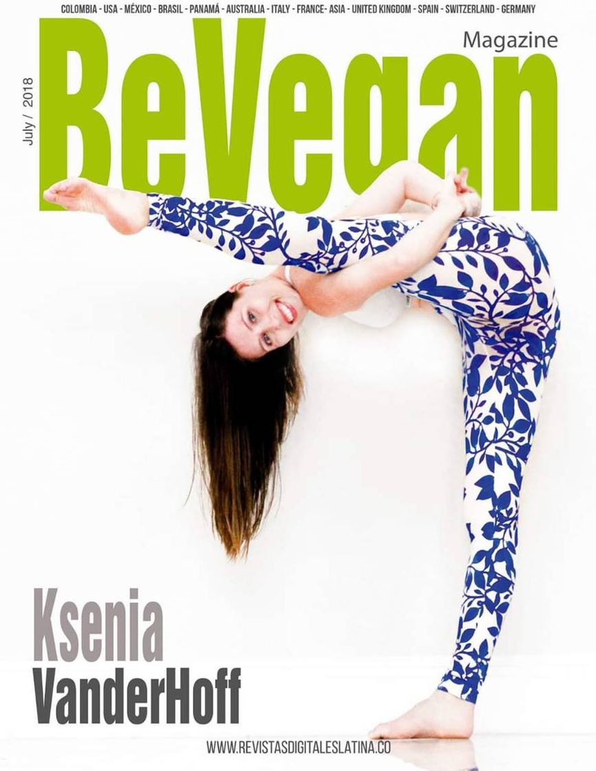 Moda BEVEGAN Magazine - JULY 2018 - #04. KSENIA VANDERHOFF