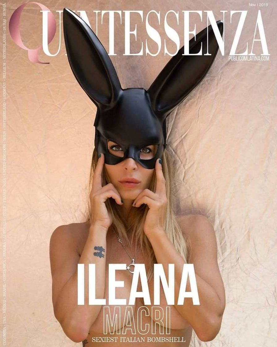 Moda Revista QUINTESSENZA - ILEANA MACRI -Nov / 2019- Número # 10