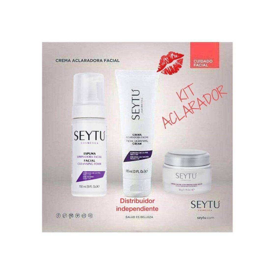 Producto Kit aclarador Seytú