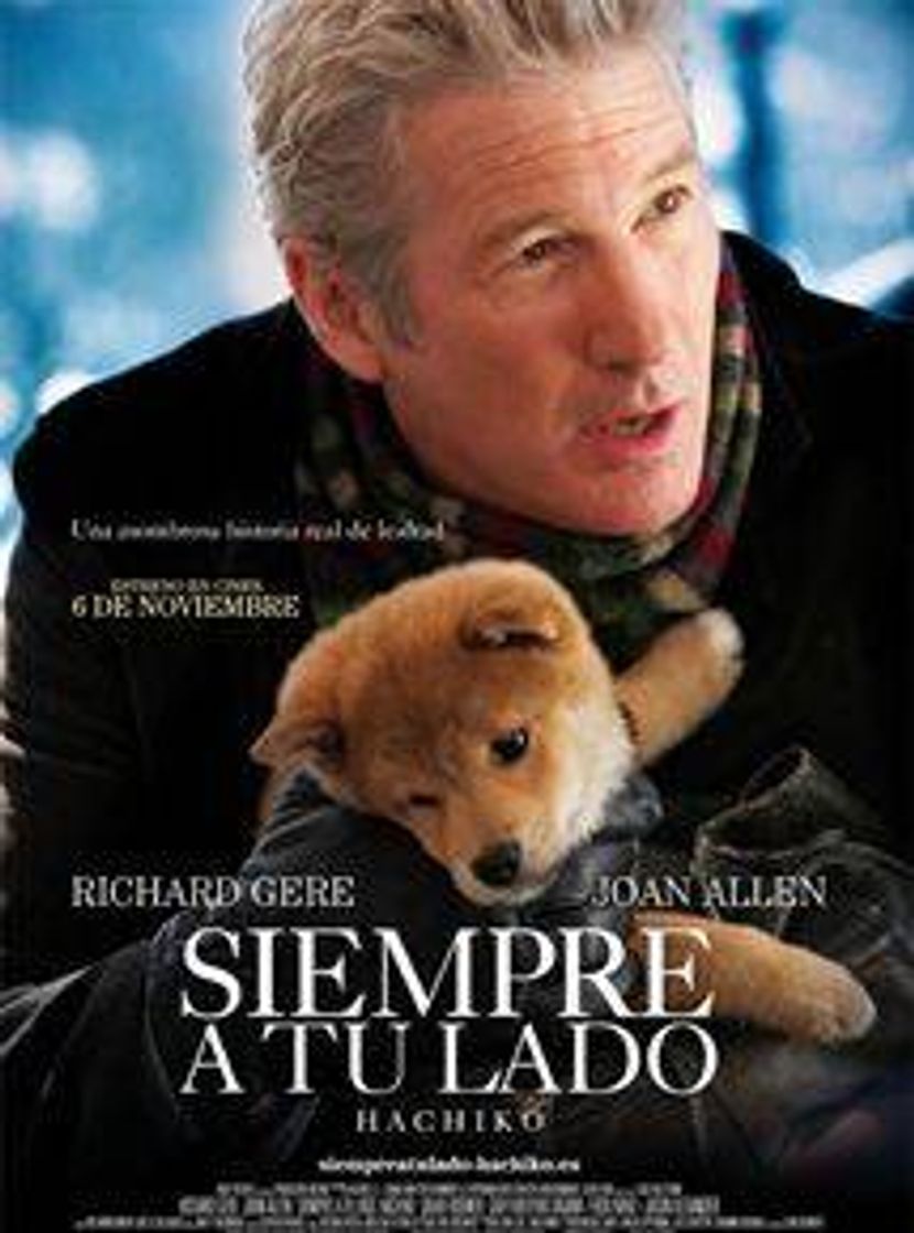 Película http://youtu.be/pypFfRYMgvM - Hachiko la historia de un perro fiel ...