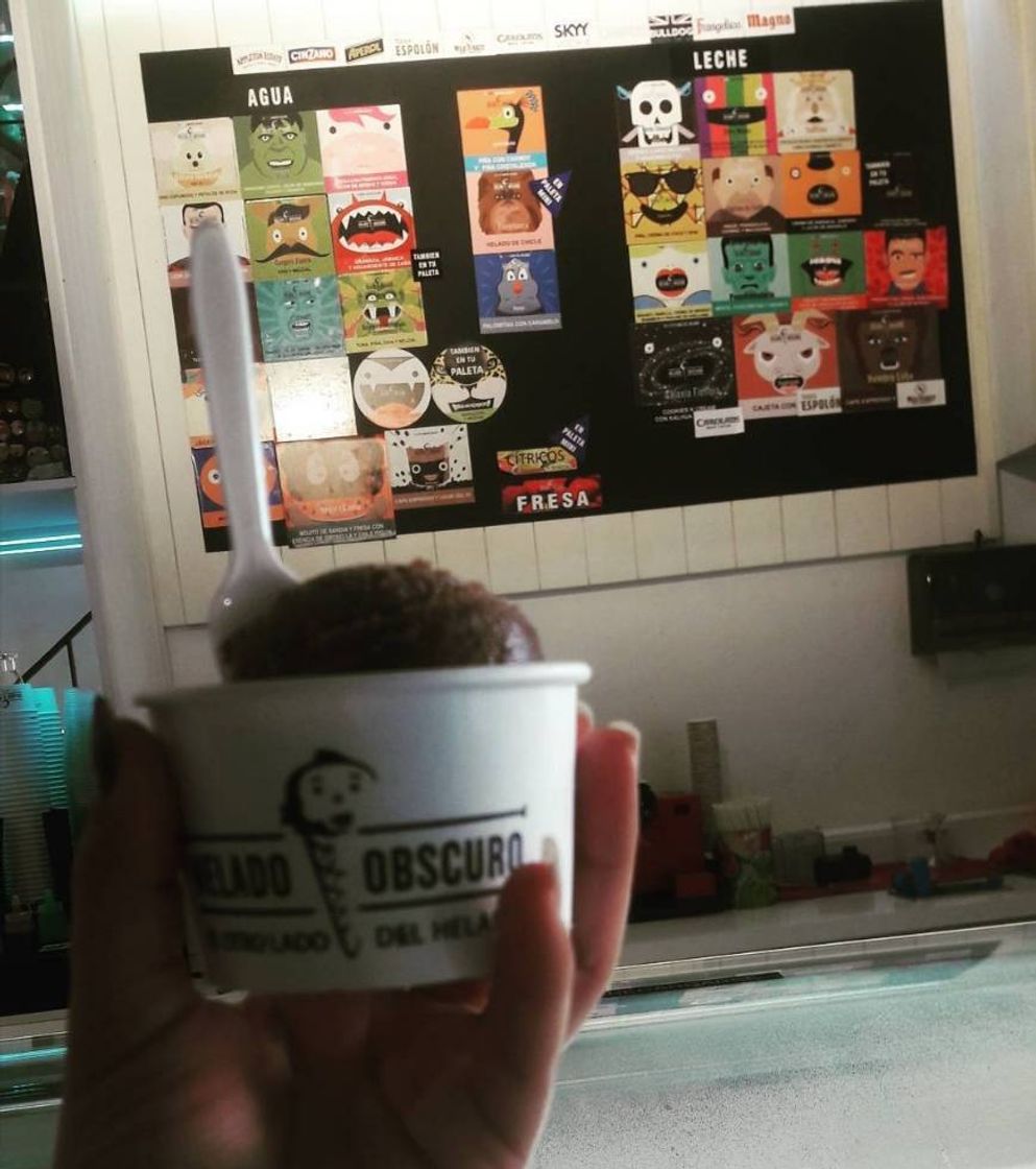 Place Helado Obscuro