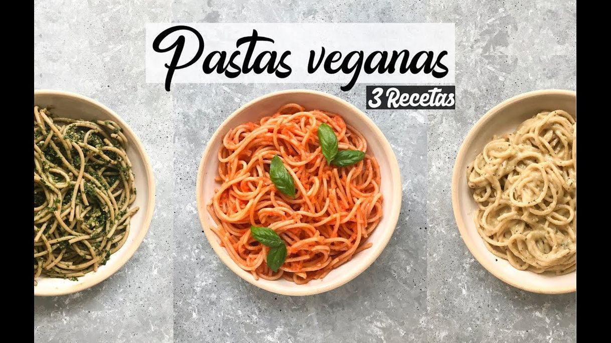 Moda 3 RECETAS DE PASTAS VEGANAS | Keisha - YouTube