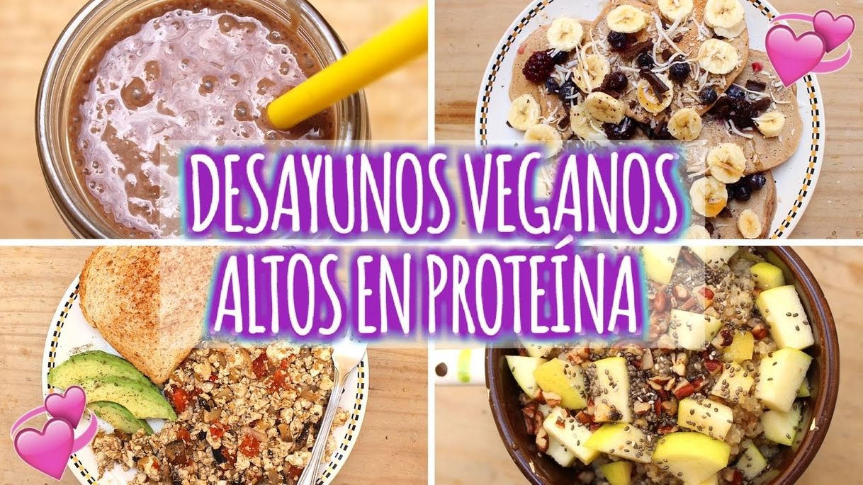 Moda DESAYUNOS VEGANOS ALTOS EN PROTEÍNA - YouTube