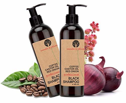 Place Black Shampoo Champú Anticaída Natural con Café Ricino