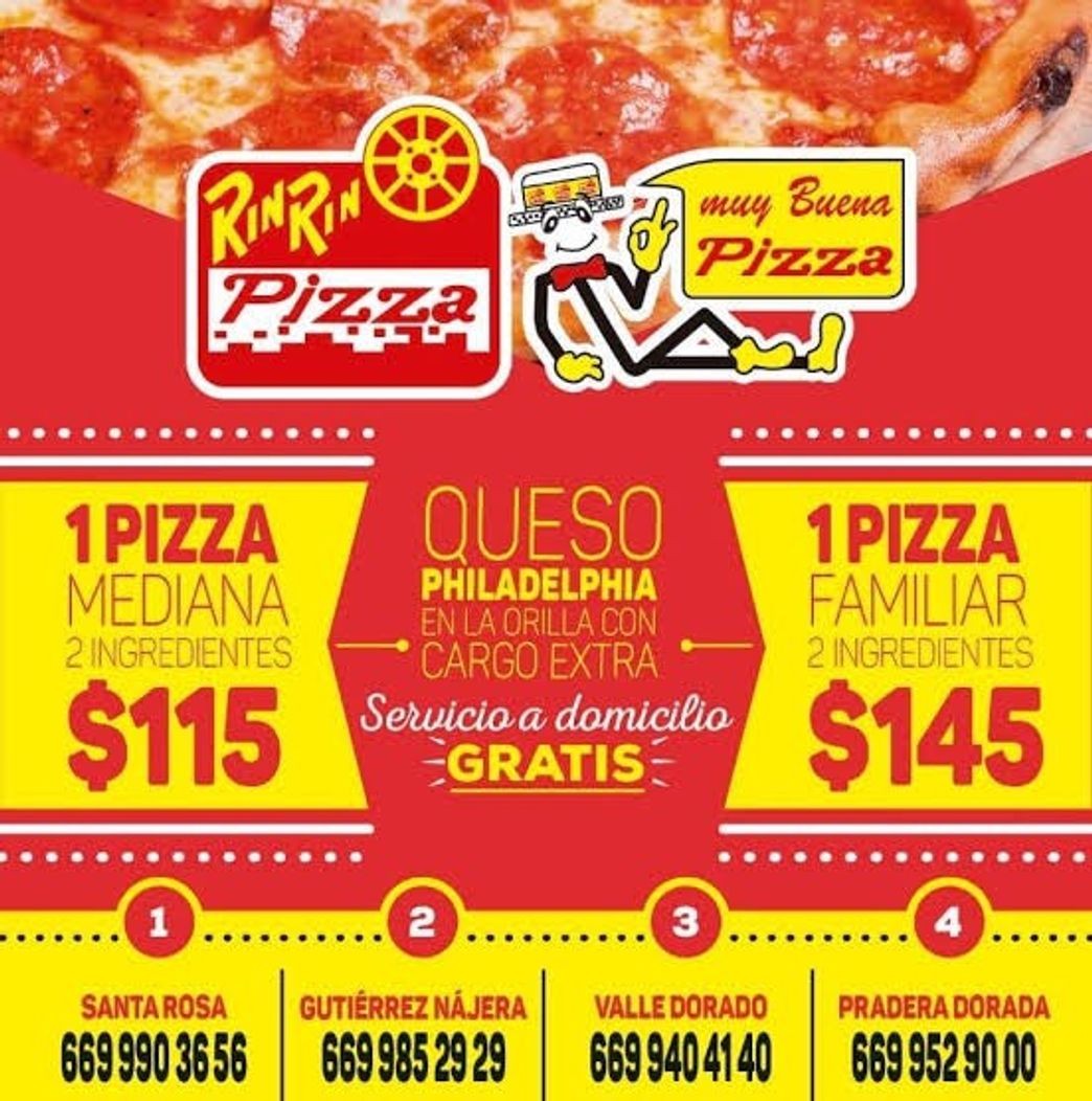 Restaurantes Rin Rin Pizza