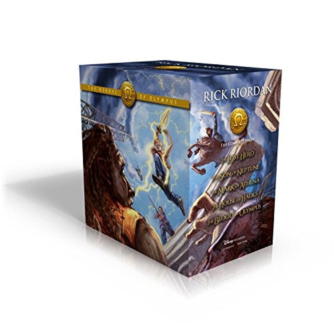 Libro BOXED-HEROES OF OLYMPUS-5V