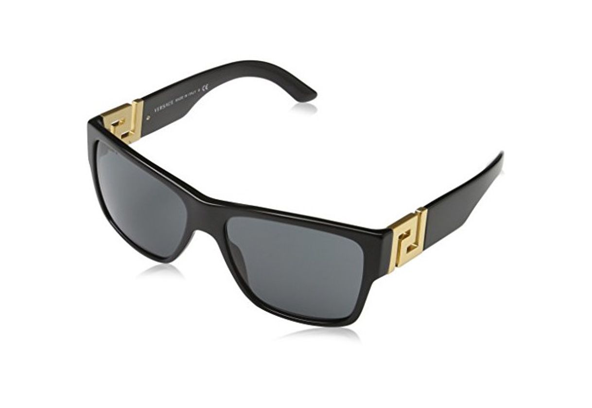 Fashion Versace 0Ve4296, Gafas de Sol para Hombre, Negro