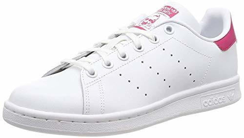 Social adidas Stan Smith J, Zapatillas Unisex Niños,  Blanco