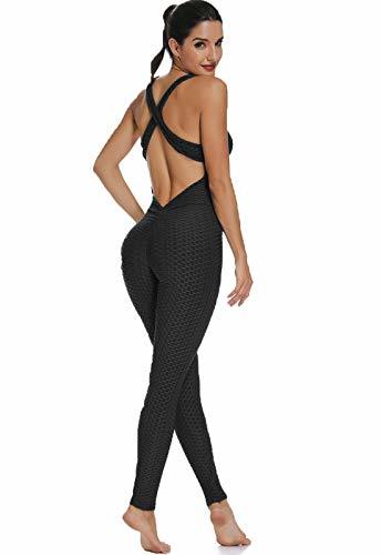 Social FITTOO Mallas Pantalones Deportivos Leggings Mujer Yoga de Alta Cintura Elásticos y