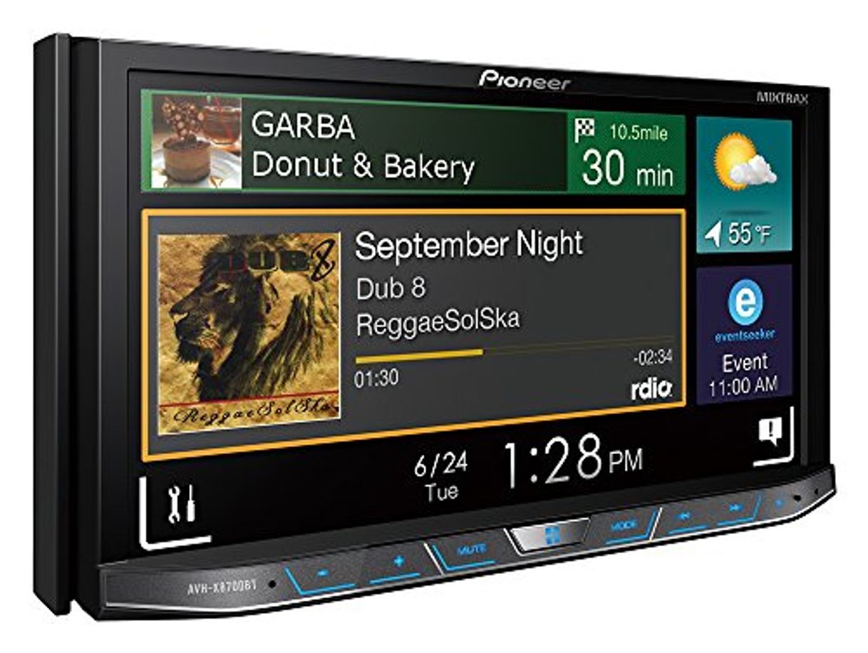 Products Pioneer AVH-X8700BT - Pantalla Multimedia táctil extraíble de 7"