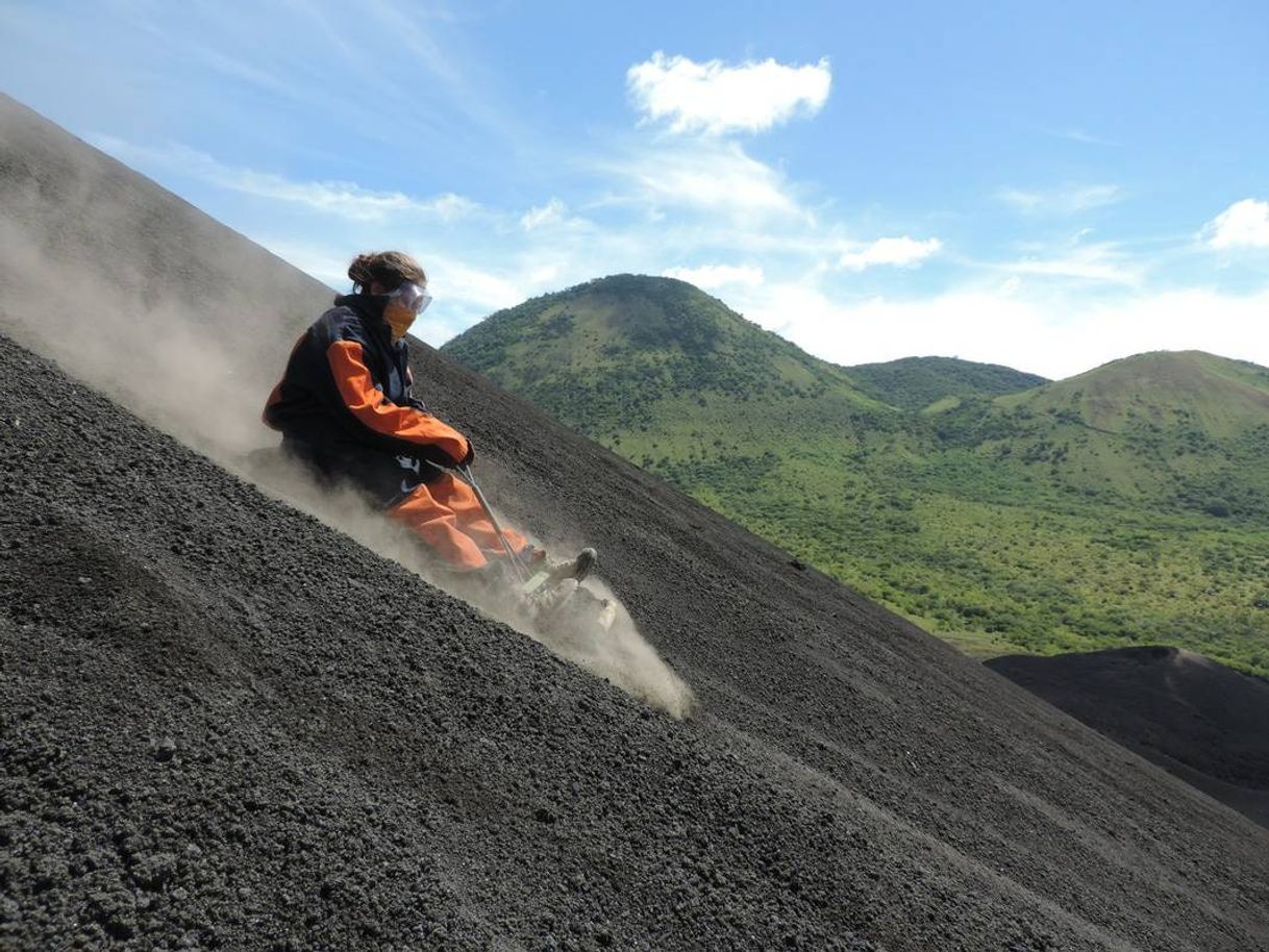 Lugar Volcan Cerro Negro