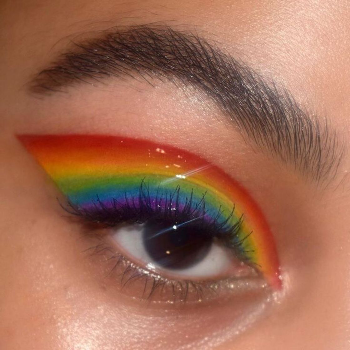 Moda Maquillaje multicolor 🌈