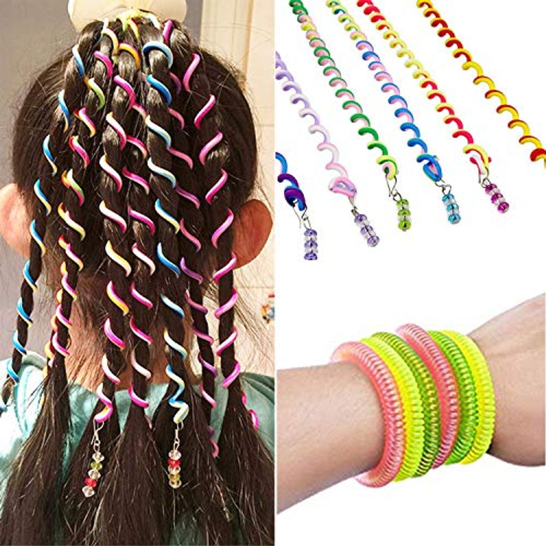 Social Sasairy Espirales para sujetar el pelo