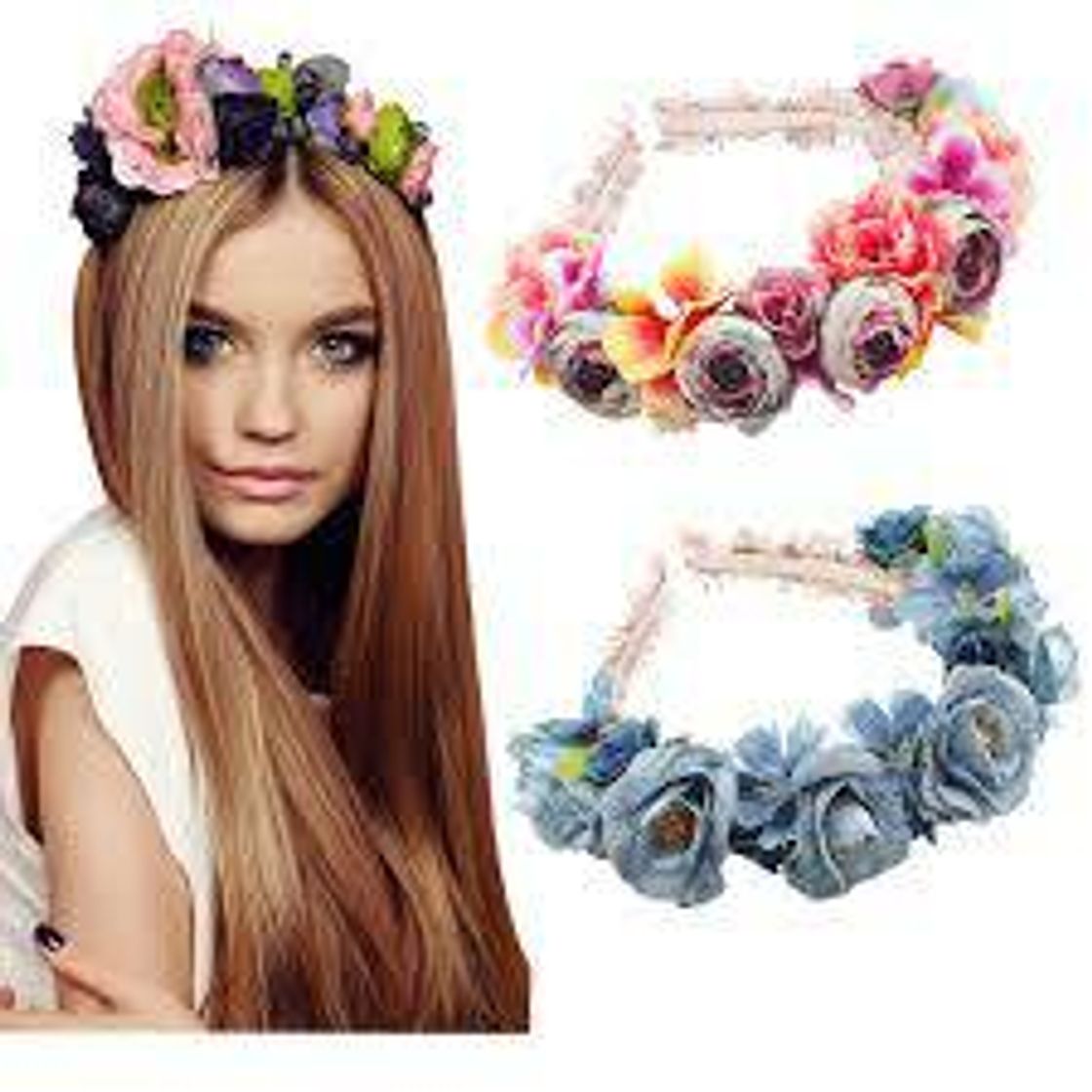 Moda Diademas flores