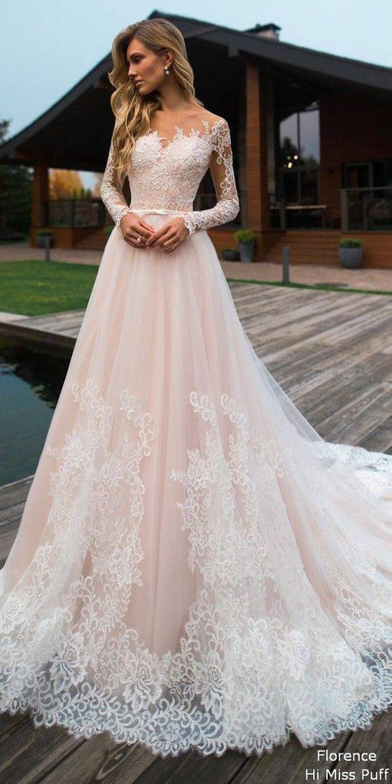 Fashion Vestido👰 encaje 1