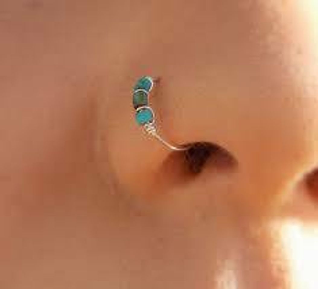 Fashion piercing turqueza