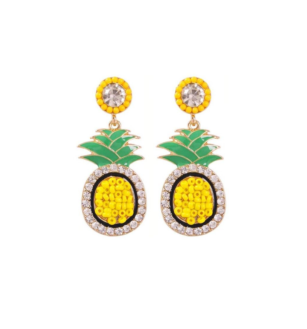 Social Aretes fashion de piña 🍍