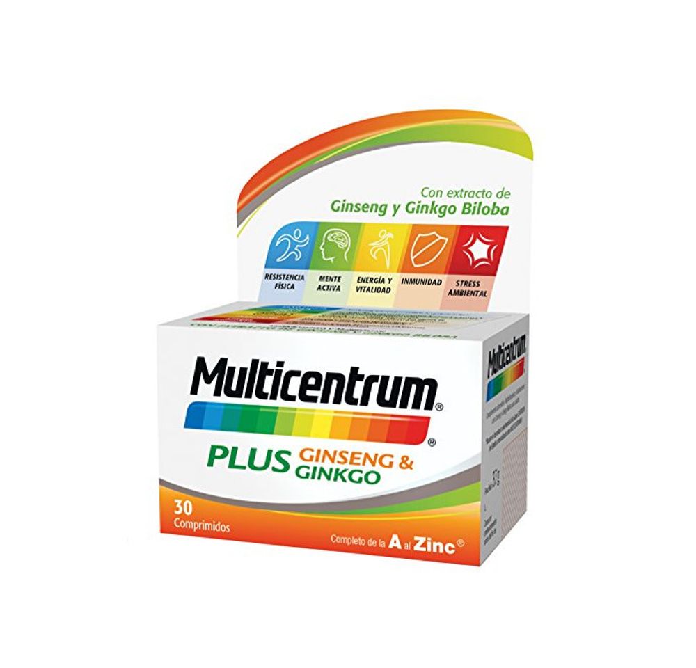 Beauty Multicentrum Plus complemento alimenticio con 13 Vitaminas