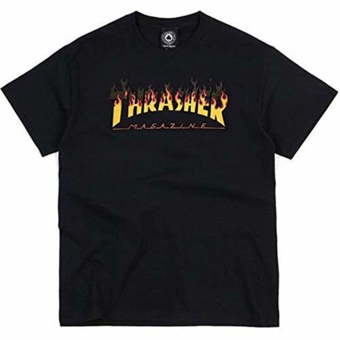 Social THRASHER BBQ tee Black