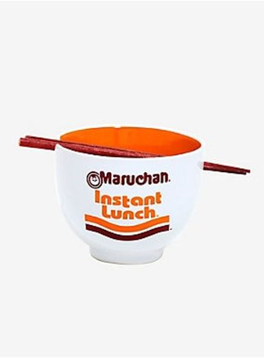 Maruchan Ramen Bowl with Chopsticks