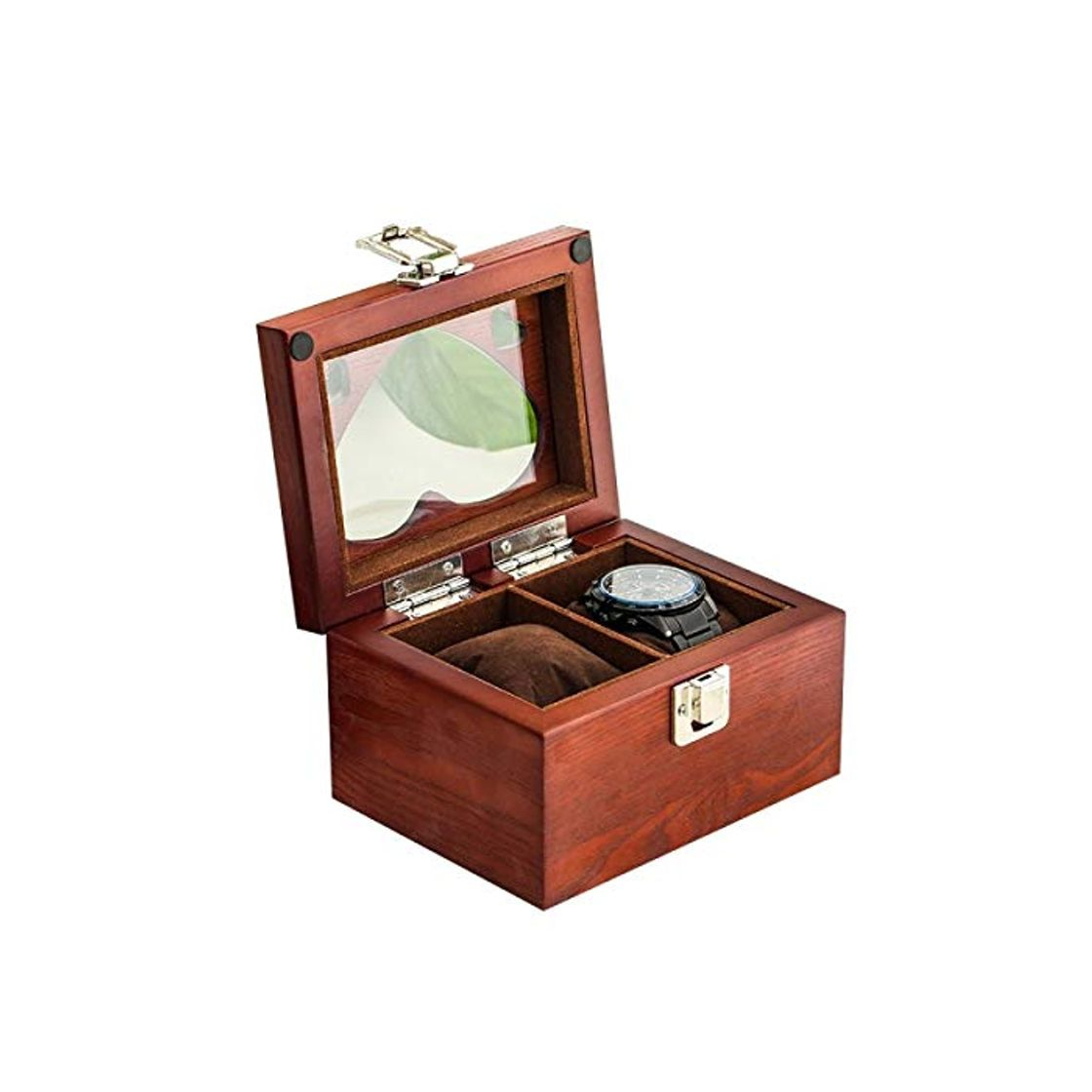 Producto XXHSS Caja de reloj de madera para el reloj de los hombres