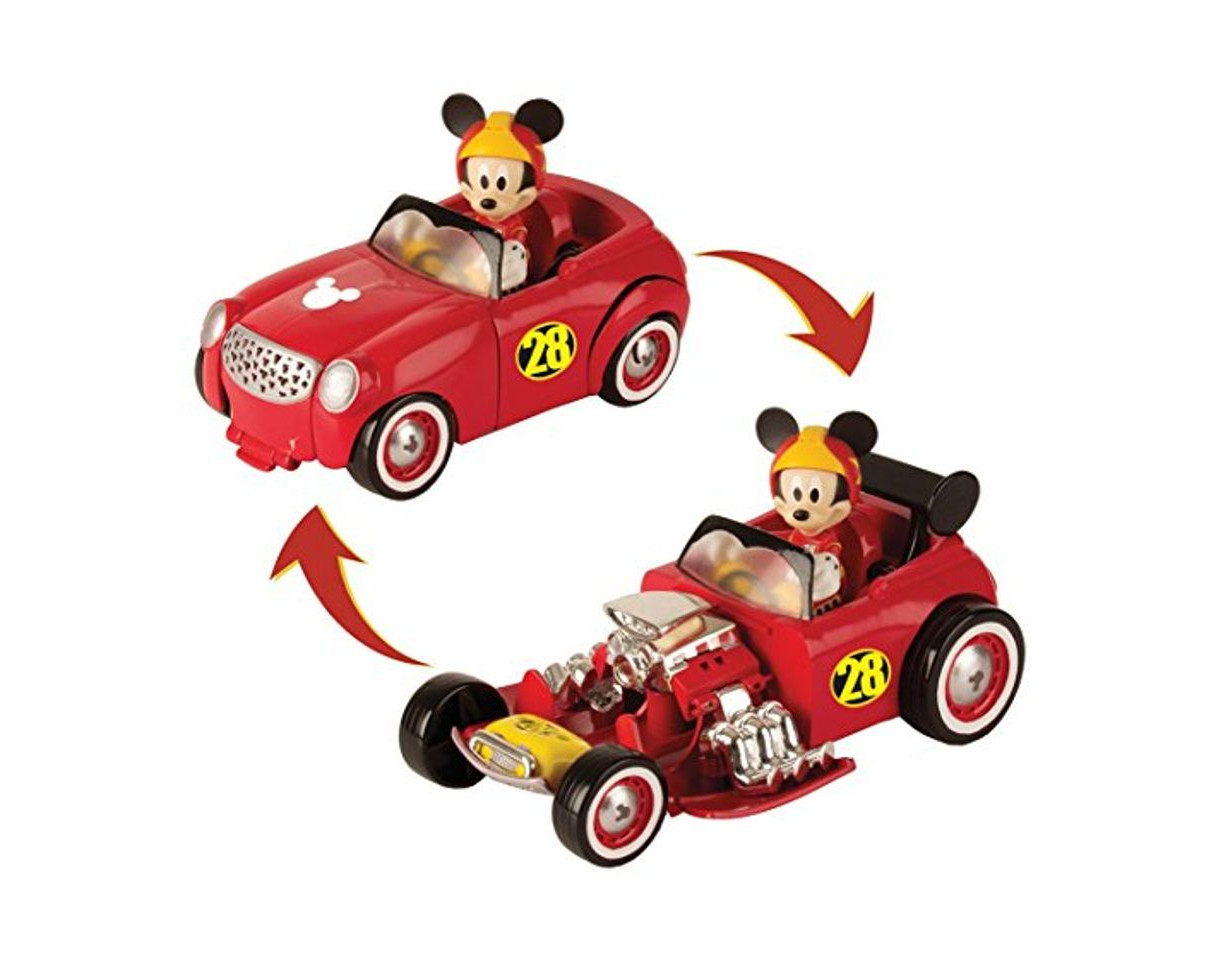 Products Mickey Mouse-182813 TRANSFORMABLE DOGGIN' Hot Road, Multicolor