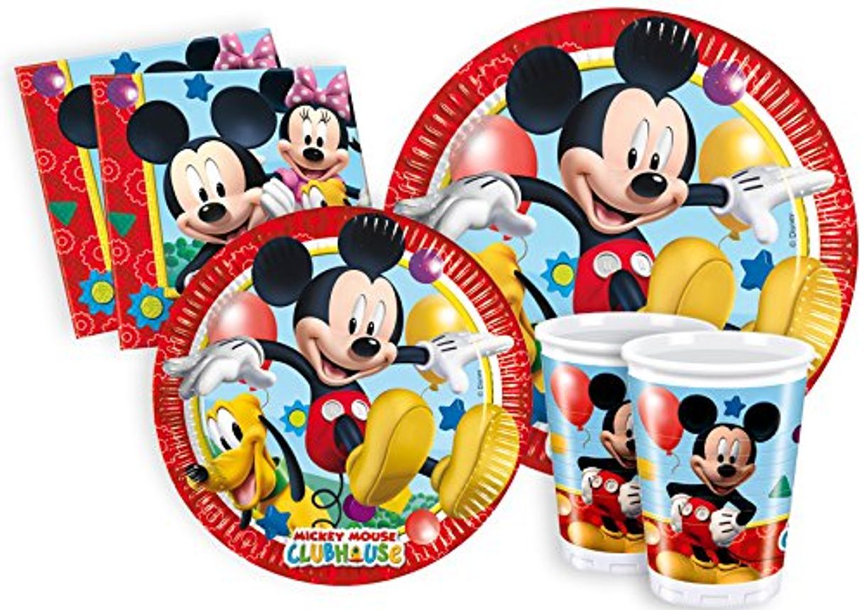 Products Ciao y2495 – Kit Party Fiesta de tabla Mickey Mouse Club House Para 24 Personas