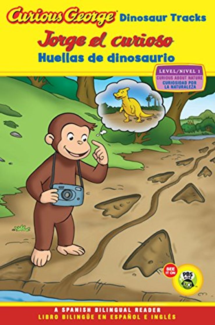 Libros Jorge El Curioso Huellas de Dinosaurio/Curious George Dinosaur Tracks