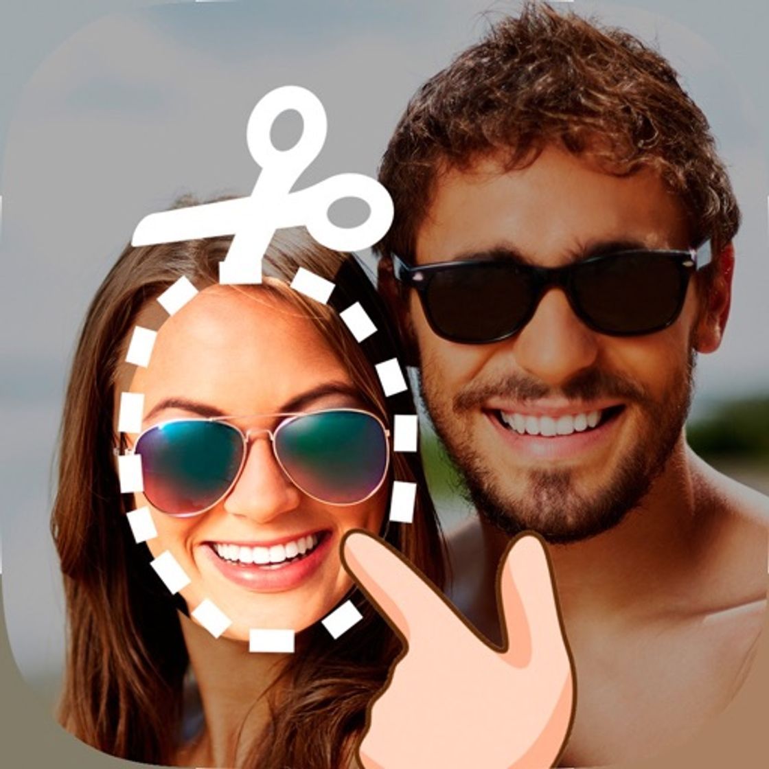 App Cut and paste my face in photo